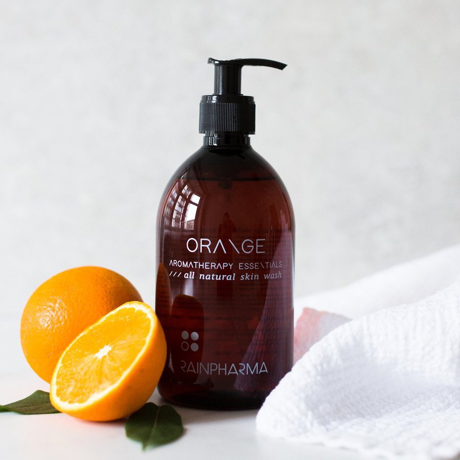 RainPharma Skin Wash Orange | Inhoud: 500ml