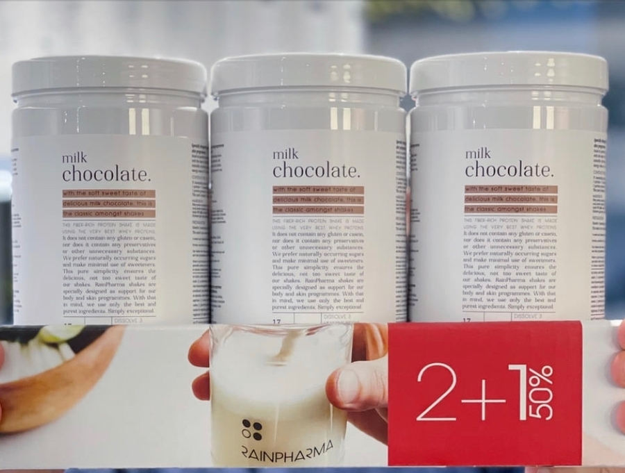 RainPharma Milk Chocolate 2+1 (50% korting) 